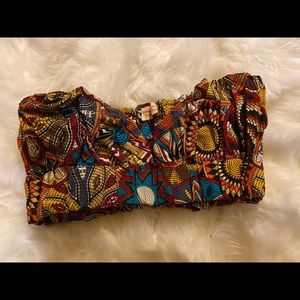 Grass fields crop top